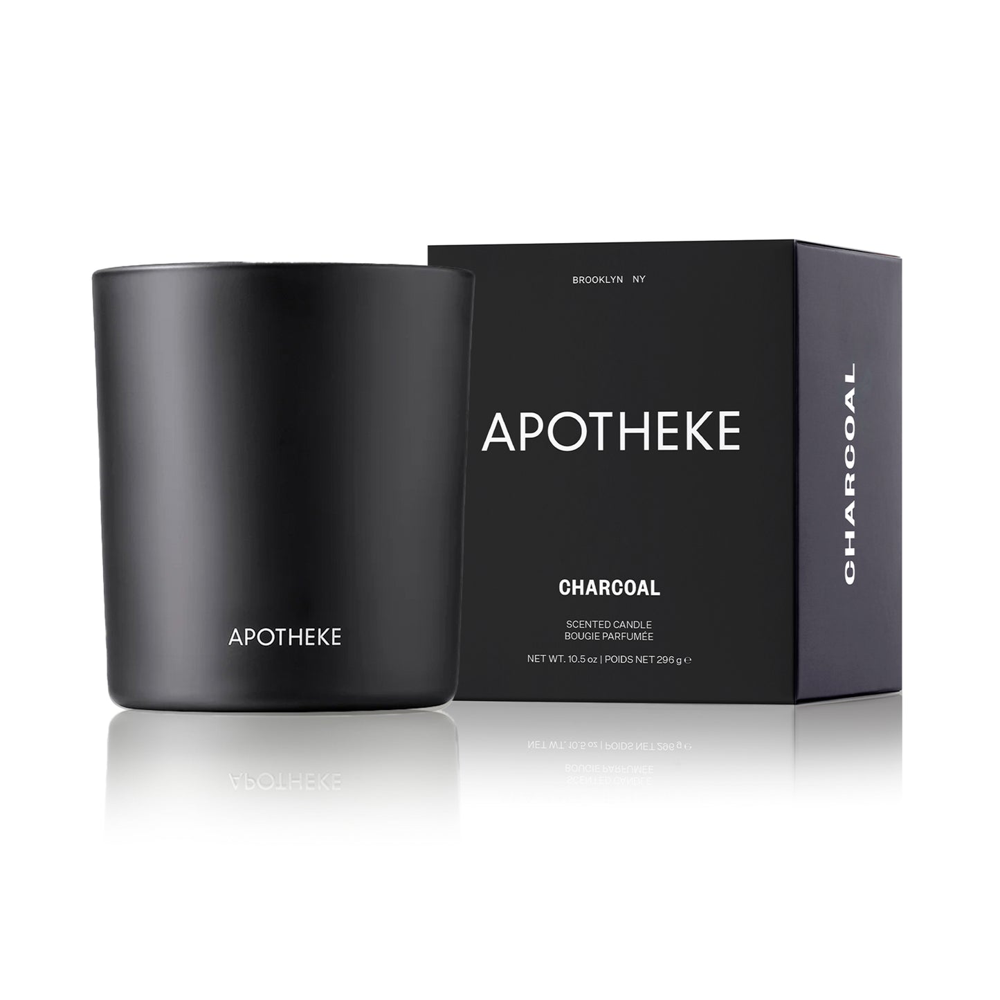 Charcoal classic candle