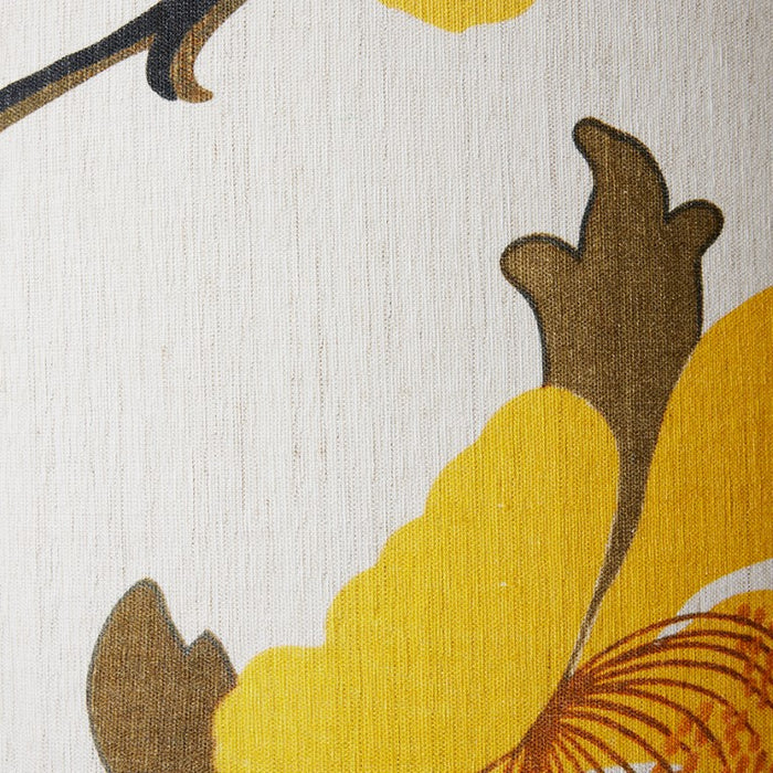 detail of floral shade