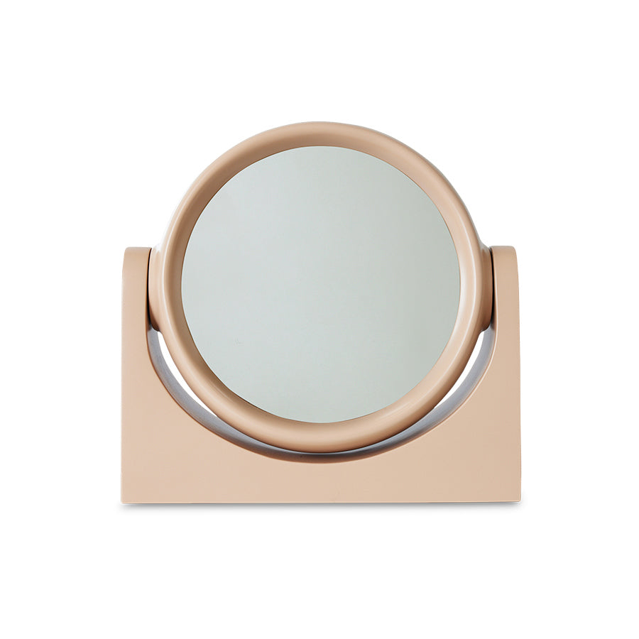 blush each modern style standing vanity mirror