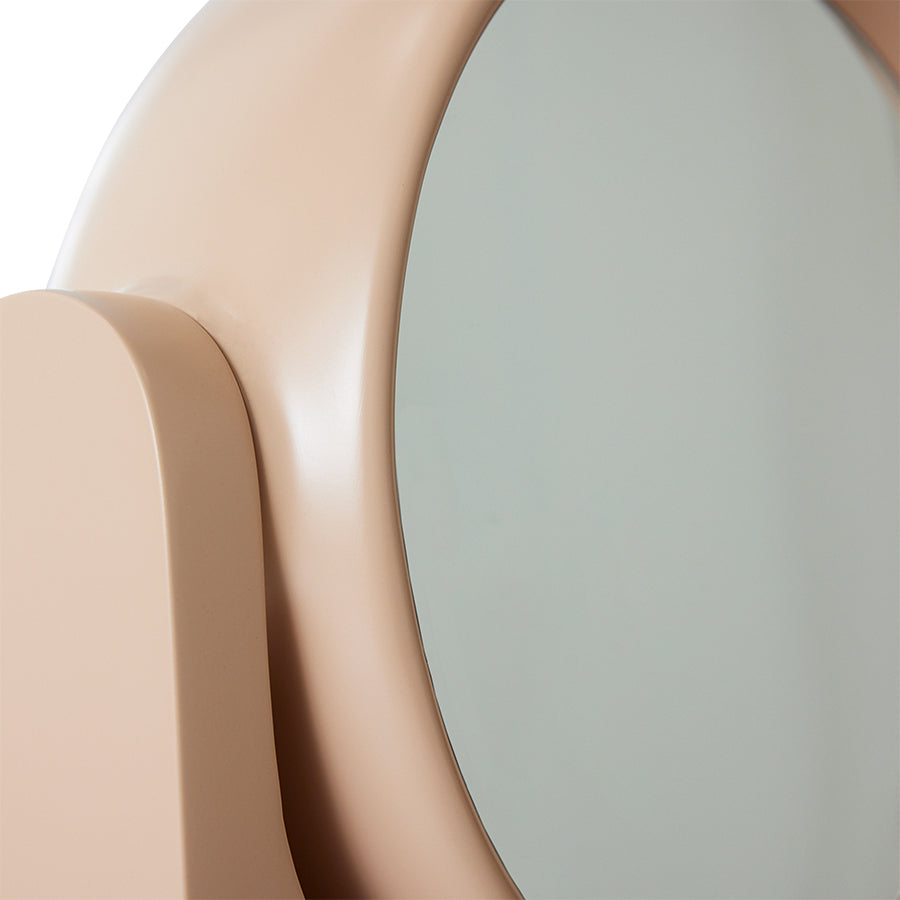 blush each modern style standing vanity mirror