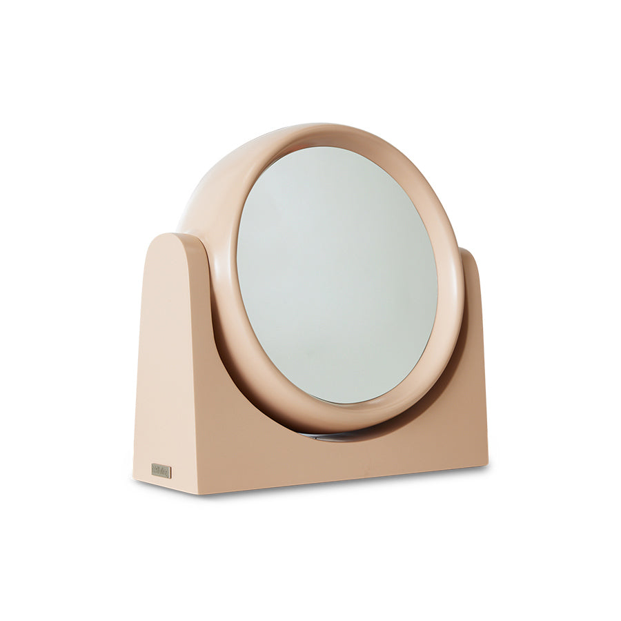 blush each modern style standing vanity mirror