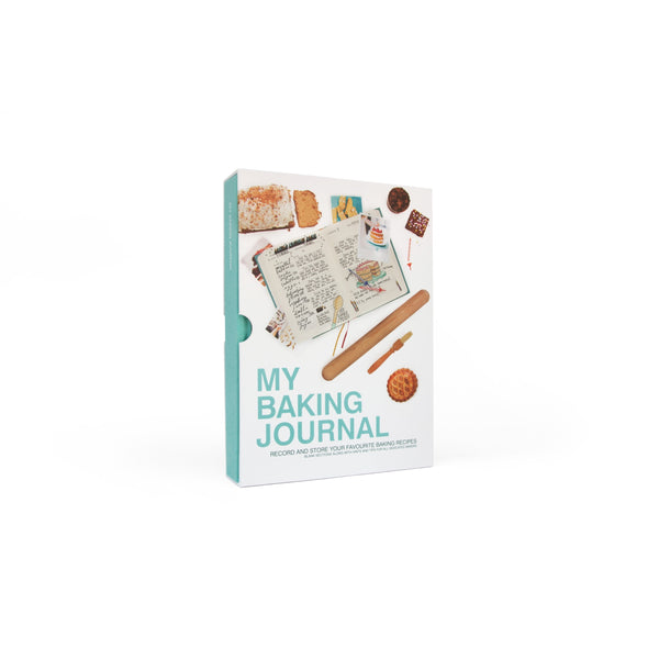 baking journal in keepsake sleeve