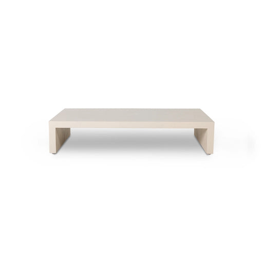  sand colored wooden low plateau table