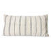 natural cotton thin striped super large pillow