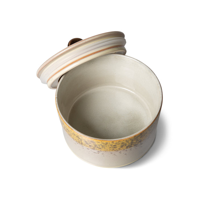 70s ceramics - cookie jar Autumn