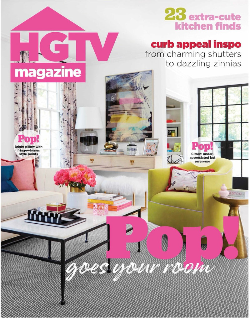 As seen in HGTVmagazine