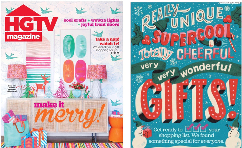 HGTV magazine Christmas Gift Guide