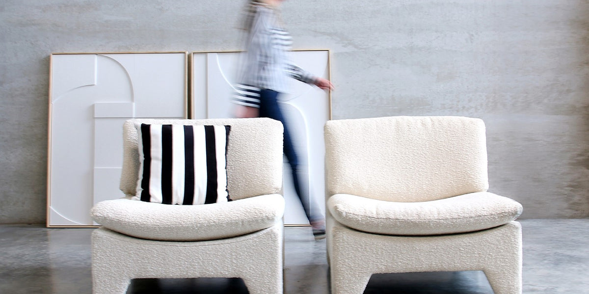 CHAIRS & STOOLS made from natural rattan, metal or velvet fabrics —  HKliving USA