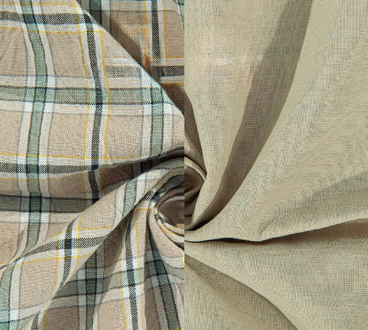 detail of cotton fabric