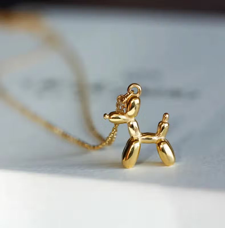 Dog pendant neclace