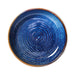 porcelain rustic blue deep plate