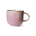 rustic pink mug with ear