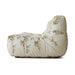 lazy lounge sofa bench with classic Reeds fabric
