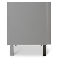 concrete grey tv stand low sideboard