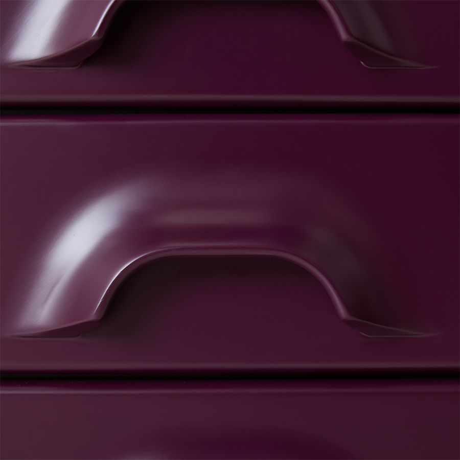 Chest of 3 drawers Mulberry