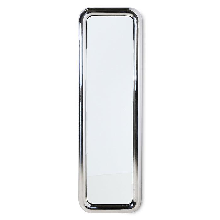 tall long standing chrome chubby mirror