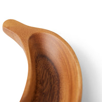 wooden banana bowl