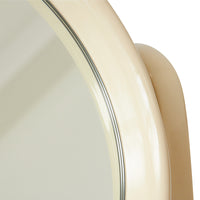 Dressing table mirror - cream