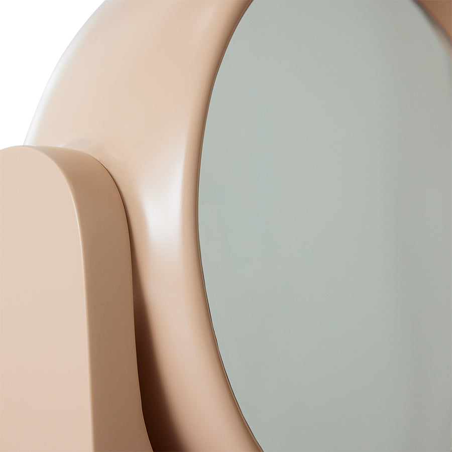 blush each modern style  standing vanity mirror