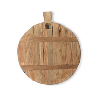 reclaimed wooden serving board with handle