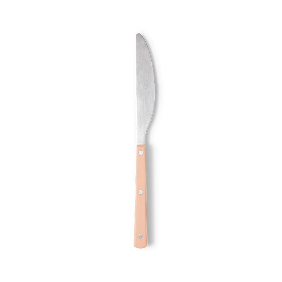 knife stainless steel peach