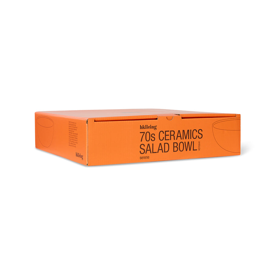 orange carton box for salad bowl