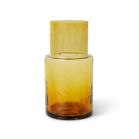 Tube carafe Amber