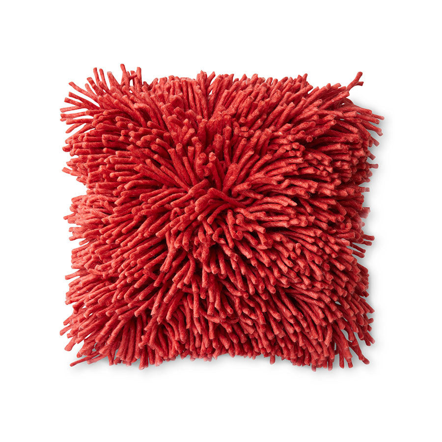 rugged woolen pillow