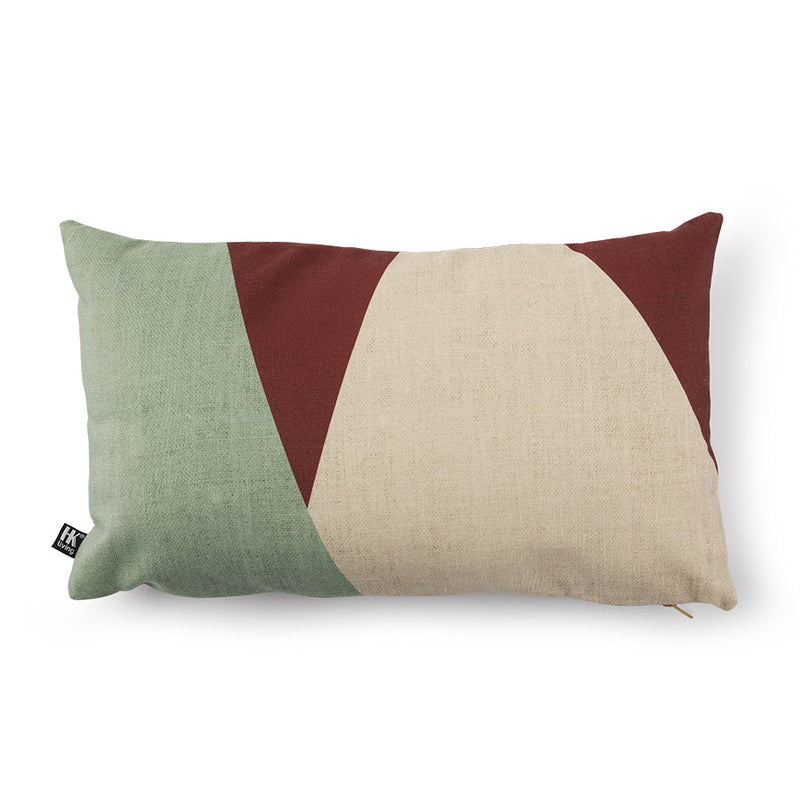 double sided pillow abstract design