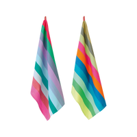 Striped kitchen towels (set of 2)