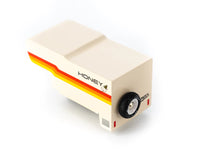 honey camper top for wooden toys on white background