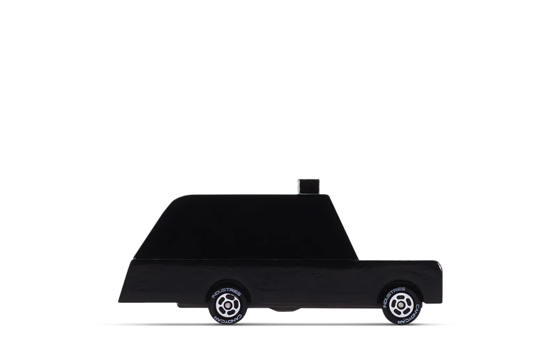 Black silhouette of a vehicle on a white background