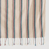 large beach towel with fringes