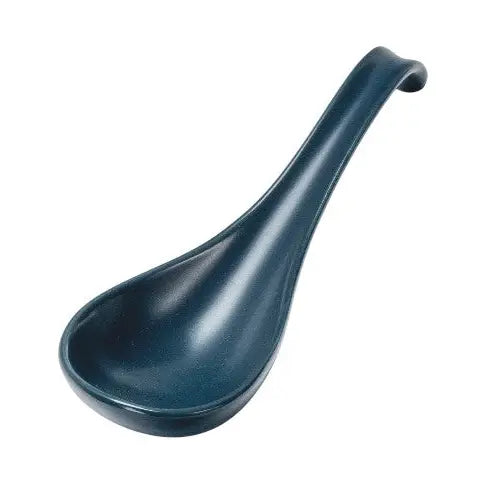 Kyoto ceramics - porcelain Soup Spoon Navy