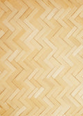 Wall hanging bamboo basket