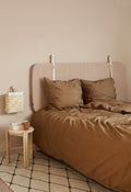 Wall hanging bamboo basket