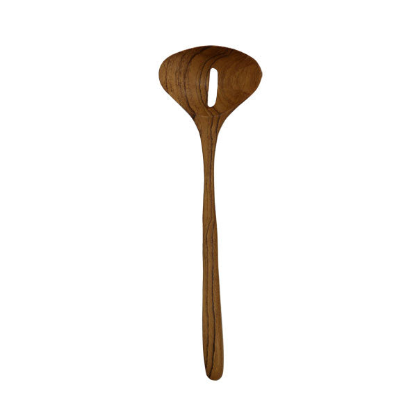 organic spoon ladle with hole