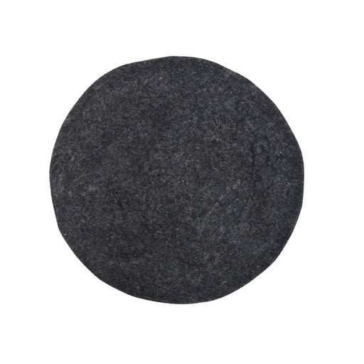 seat cover felt charcoal round hk living usa