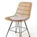 seat cover felt charcoal round in rattan chair hk living usa