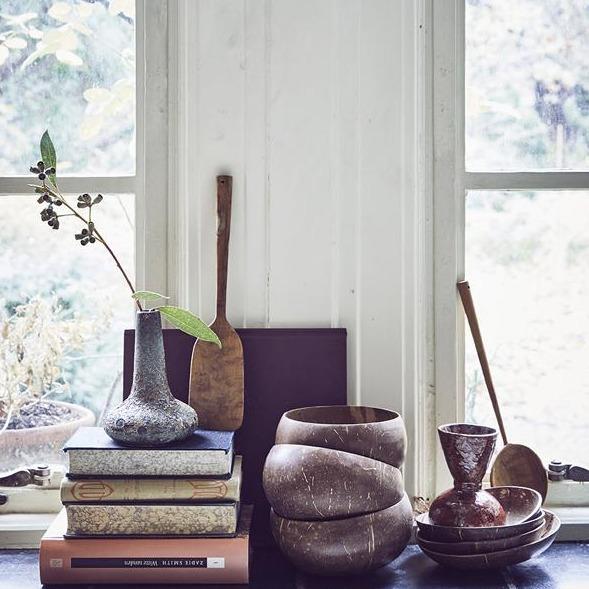 kitchen with wooden accessories