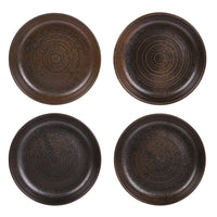 picture of 4 kyoto inspired ceramic deep plates