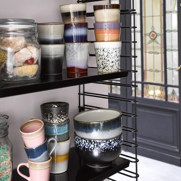 open shelving with hk living usa ceramic collection plates and bowls