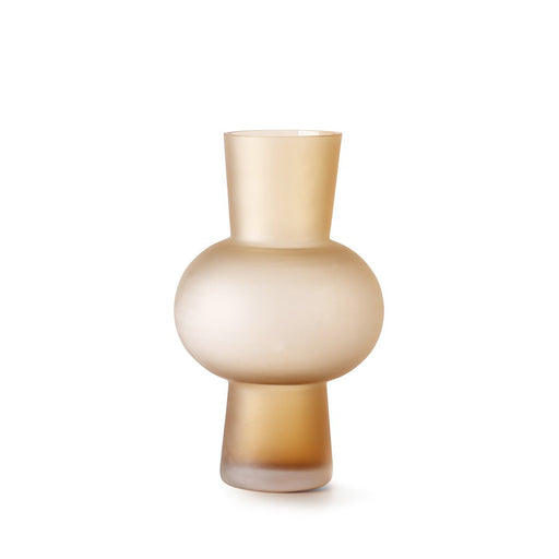 AGL4451 hk living usa matt frosted peach glass vase