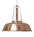 work shop lamp in copper
