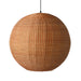 bamboo round hanging lamp