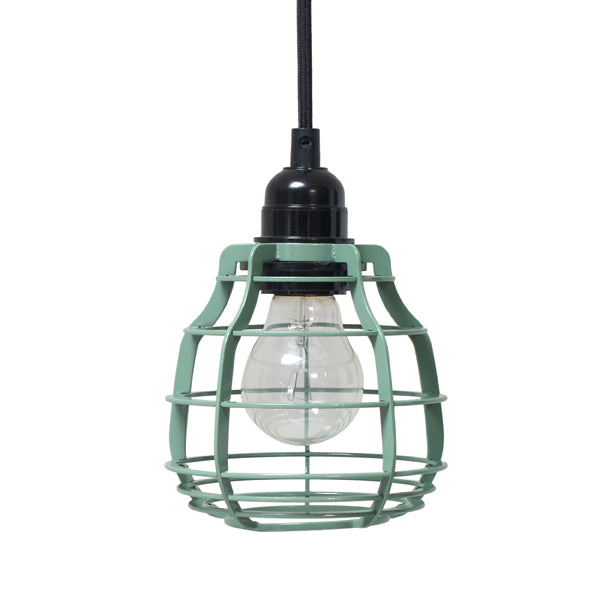 army green color lab lamp with pendle