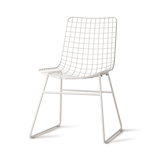 Wire discount dining chairs