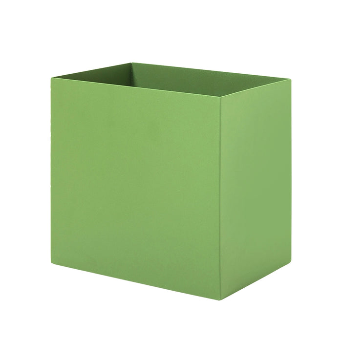 green metal sheet storage box