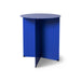 cobalt blue metal accent table