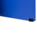 detail of bottom of cobalt blue metal accent table